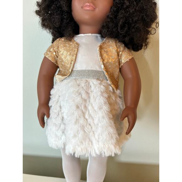 Our Generation Haven 18" African American Curly Hair Brown Eyes 18" Doll *read - Picture 6 of 9
